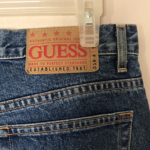 Vintage Guess high waisted bootcut denim jeans ladies size 29 - Picture 12 of 12